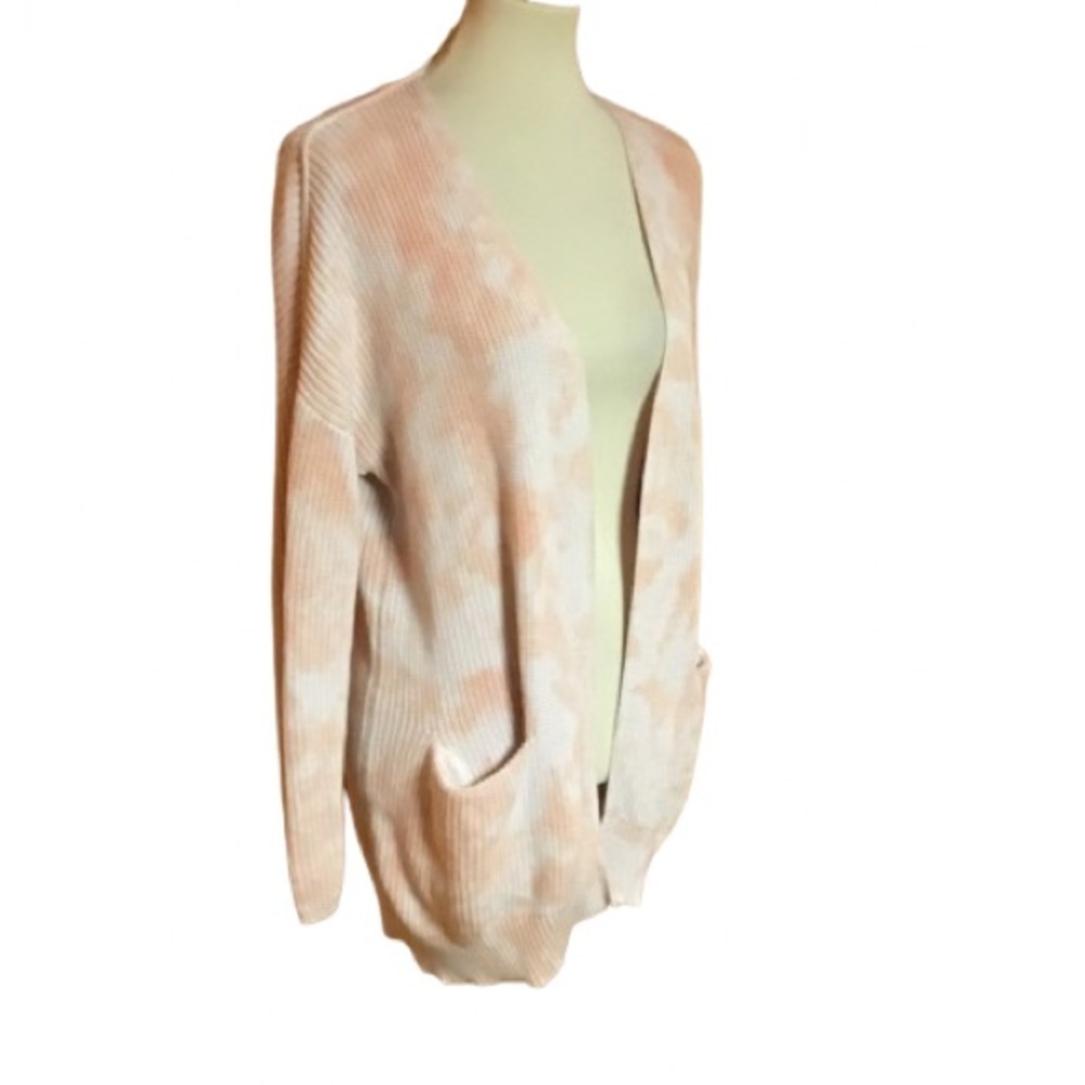 Tie dye oversized cardigan